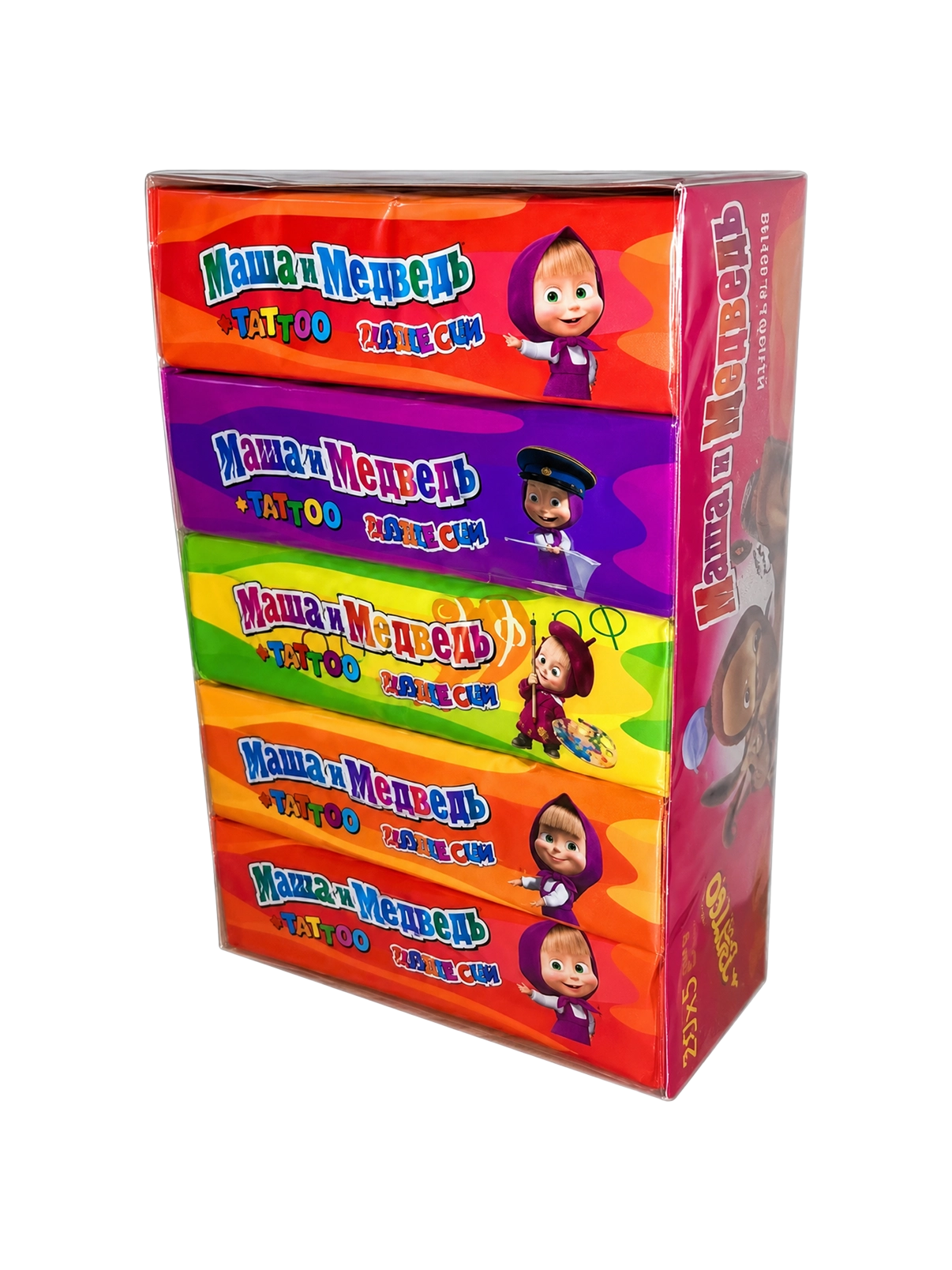 Жевачка Маша и медведь кубик - Жевательные резинки